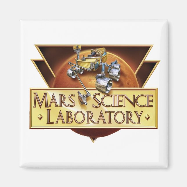 MSL LAUNCH TEAM-LOGOTYP MAGNET (Framsidan)
