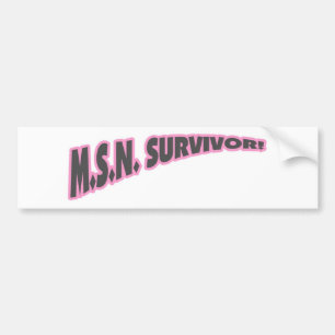 MSN-överlevande i rosor Bildekal