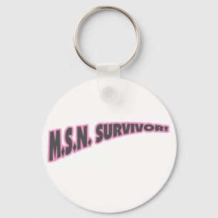 MSN-överlevande i rosor Nyckelring
