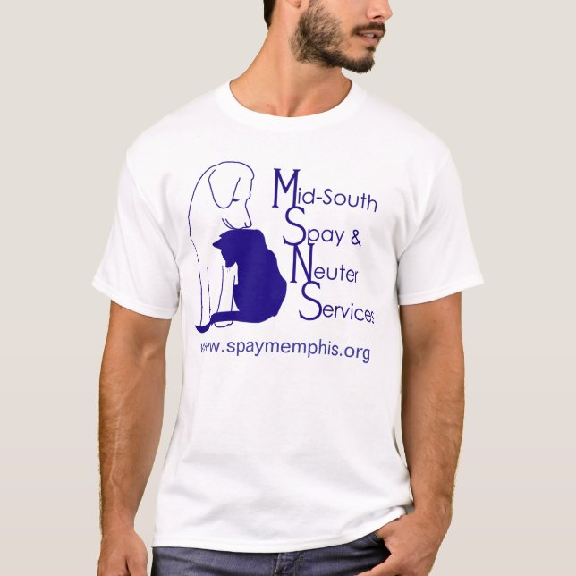 MSNS-logotypT-tröja Tee Shirt (Framsida)