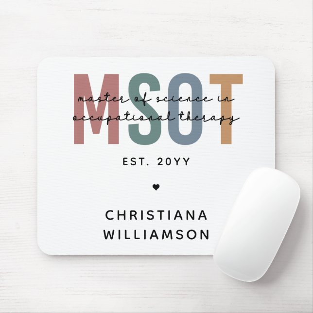 MSOT Master of Science in Occupational Therapy Musmatta (Med mus)