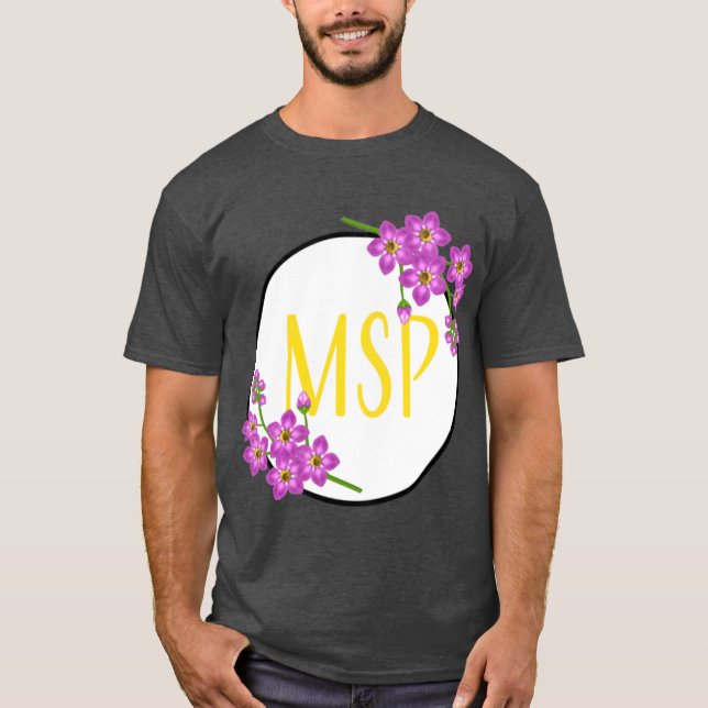 msp lila t shirt (Framsida)