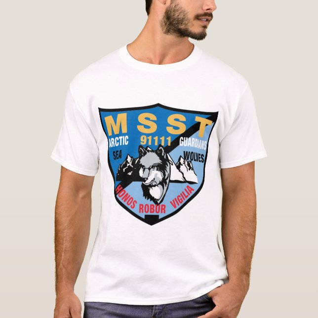 MSST Anchorage (U.S. Coast Guard) T Shirt (Framsida)