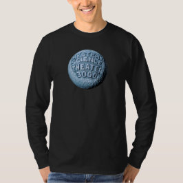 MST3K Måne Långärmad T-Shirt (svart)