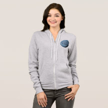 MST3K Måne Zip Hoodie (Athletic Heather)