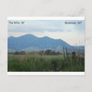 MSU "M"-vykort Vykort