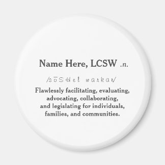 MSW/LCSW/LCPC Magnet
