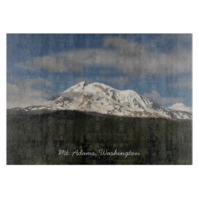 Mt Adams Washington Ligcape Photo Caking Board (Framsidan)