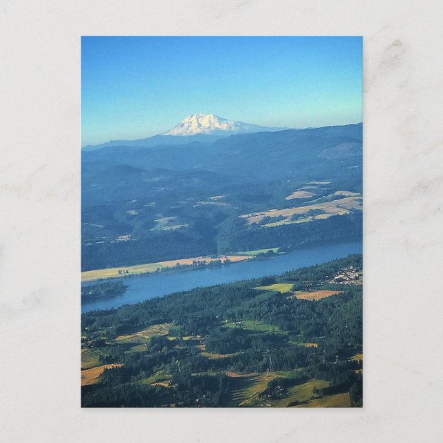 Mt. Adams, Washington Vykort (Framsida)