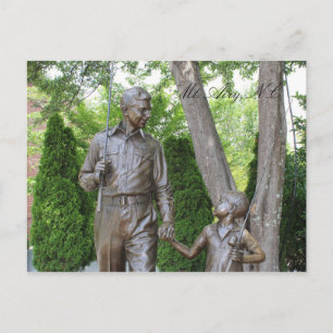 Mt Airy North Carolina Mayberry Postcard Vykort