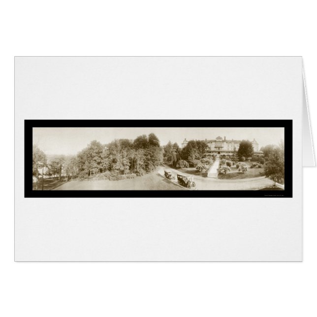Mt Arlington NJ Hotel Photo 1913 Hälsningskort (Framsidan Horizontal)