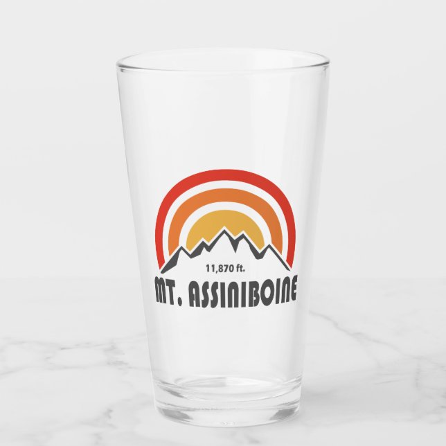 Mt. Assiniboine Glaskopp (Framsida)