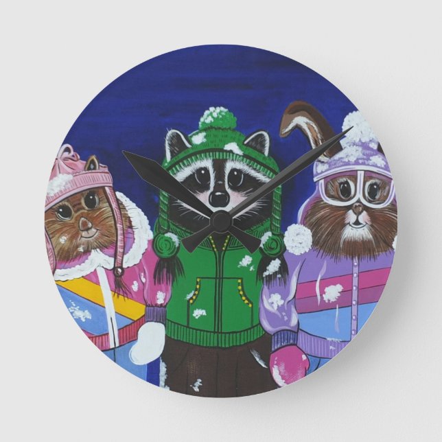 Mt. Bachelor Brats Rund Klocka (Framsida)