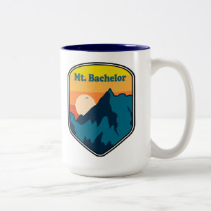 Mt. Bachelor Oregon Sunrise Två-Tonad Mugg