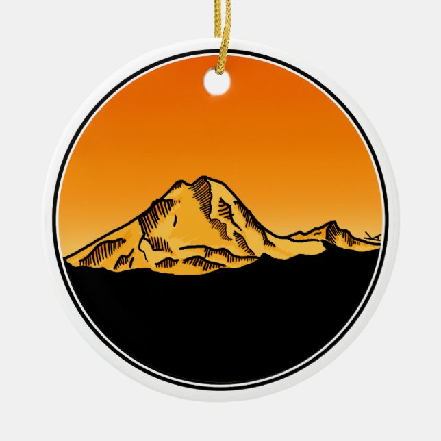 Mt. Baker Ornament (Framsidan)