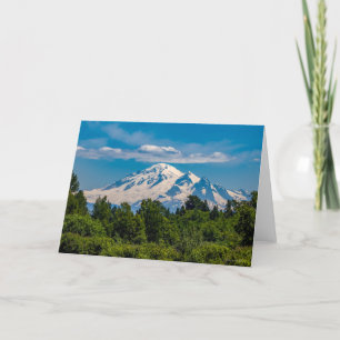 Mt Baker Pacific Northwest Tack You Card Kort