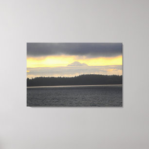 Mt. Baker Volcano Canvastryck