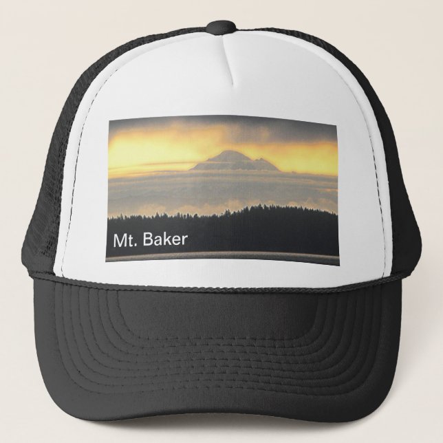Mt. Baker Volcano Truckerkeps (Framsida)