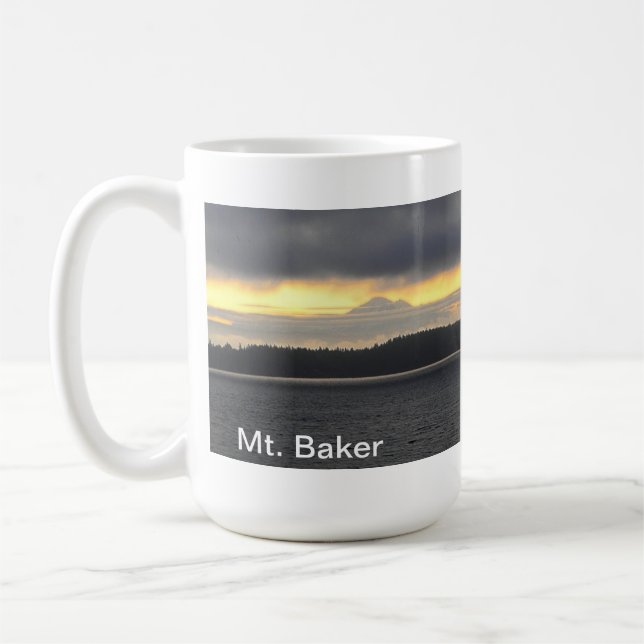Mt. Baker-vulkanen Kaffemugg (Vänster)
