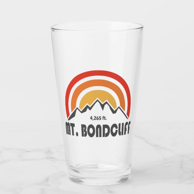 Mt. Bondcliff New Hampshire Glaskopp (Framsida)