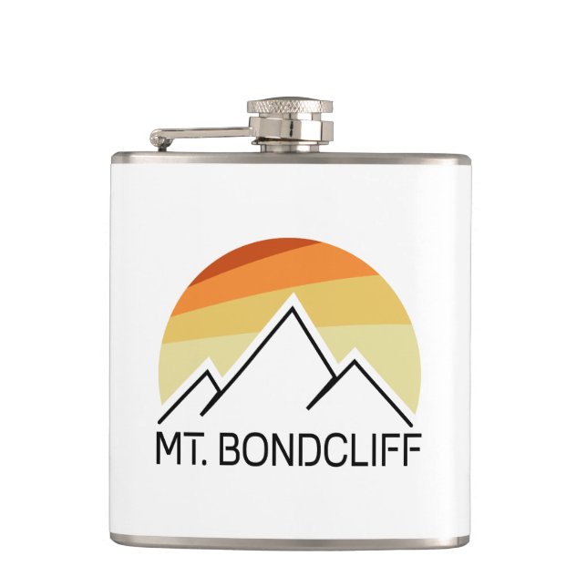 Mt. Bondcliff New Hampshire Retro Fickplunta (Framsidan)