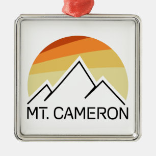 Mt. Cameron Retro Julgransprydnad Metall