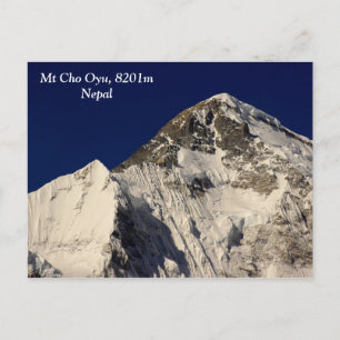 Mt Cho Oyu Vykort