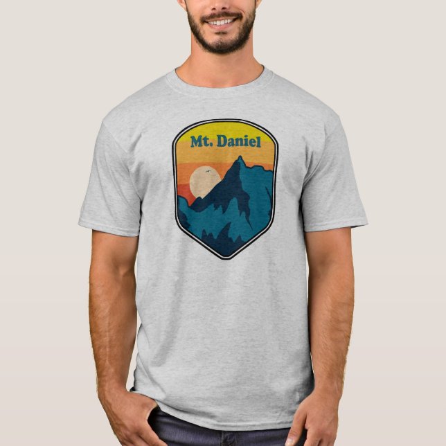 Mt. Daniel Washington Sunrise T Shirt (Framsida)