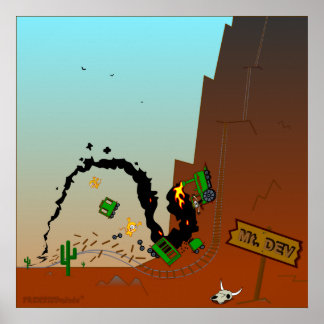 Mt. DEV och<n00b>Express! Poster