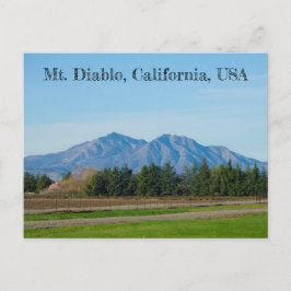 Mt. Diablo Vykort
