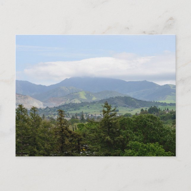 Mt. Diablo-vykort Vykort (Framsida)