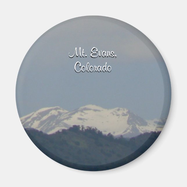Mt. Evans Magnet (Framsidan)