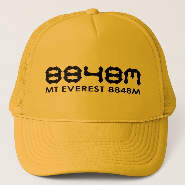 Mt Everest - 8848m Truckerkeps (Framsida)