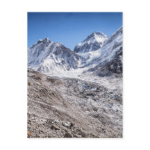 Mt Everest & Base Camp i Snowy Himalayan Mountain