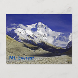 Mt. Everest Base Camp Tibetan side Vykort