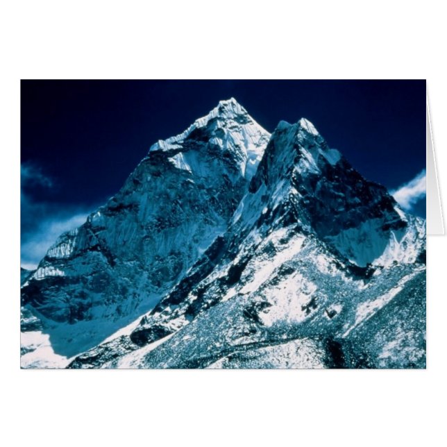 Mt. Everest Hälsningskort (Framsidan Horizontal)