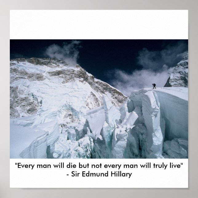 Mt Everest Poster (Framsidan)