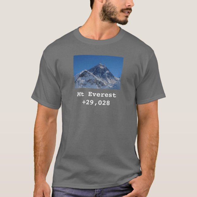 Mt Everest T-shirt (Framsida)