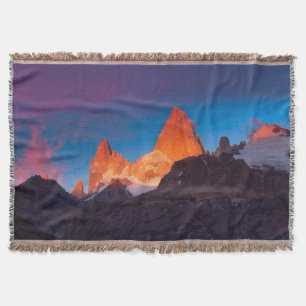 Mt Fitz Roy på soluppgången Mysfilt