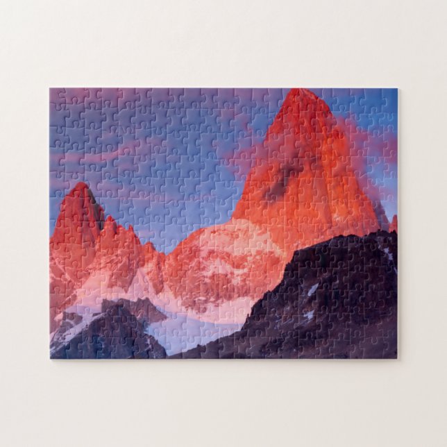 Mt Fitz Roy Pussel (Horisontell)