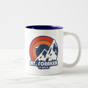 Mt. Foraker Alaska Sol Eagle Två-Tonad Mugg