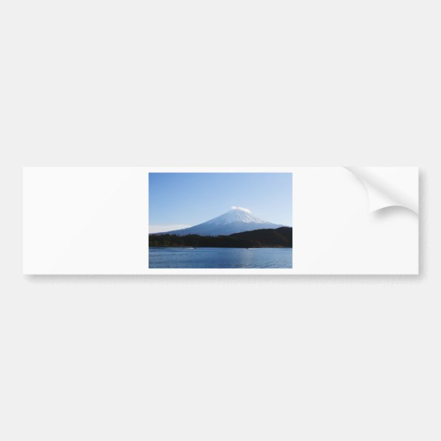 Mt Fuji Fuji Sjö Kawaguchi Bildekal (Framsidan)