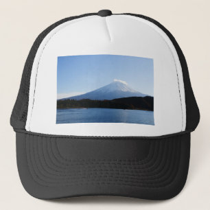 Mt Fuji Fuji Sjö Kawaguchi Truckerkeps