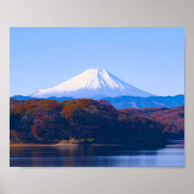 Mt. Fuji Japan Poster (Framsidan)