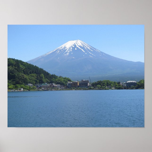 Mt Fuji Japan Poster (Framsidan)