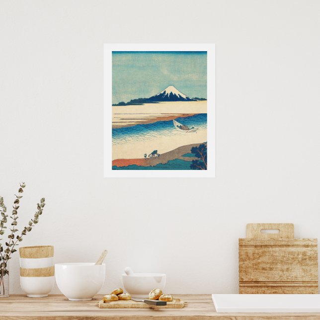 Mt Fuji Japansk utskrift, Värde Poster Pappert (pr (Kök)