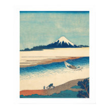 Mt Fuji Japansk utskrift, Värde Poster Pappert (pr
