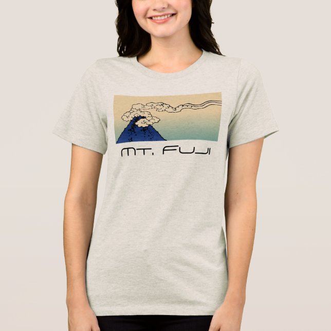 Mt. Fuji Landskap T-shirt  (Framsida)