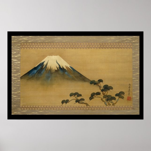 mt fuji poster (Framsidan)