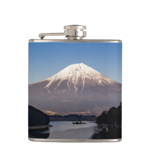 Mt Fuji Sjö Reflection Fickplunta